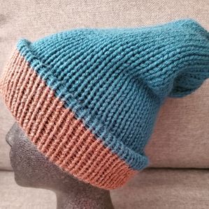 Reversible Handmade Unisex Beanie
